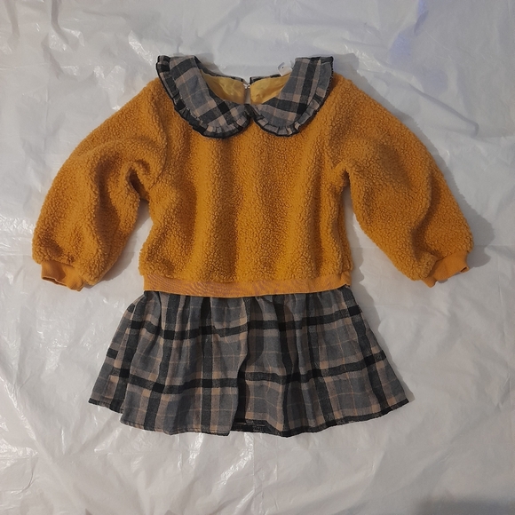 ● SHEIN | Peter Pan Collar Fall Dress - Picture 2 of 13